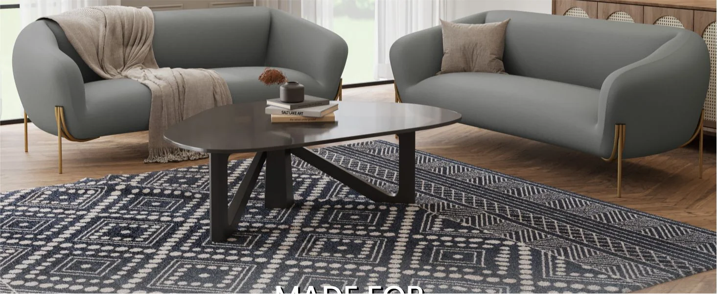 Zuno Three-Seater Sofa Upholstered in Velvet Wide Couch with Powder-Coated Gold Iron Legs Padded Seat