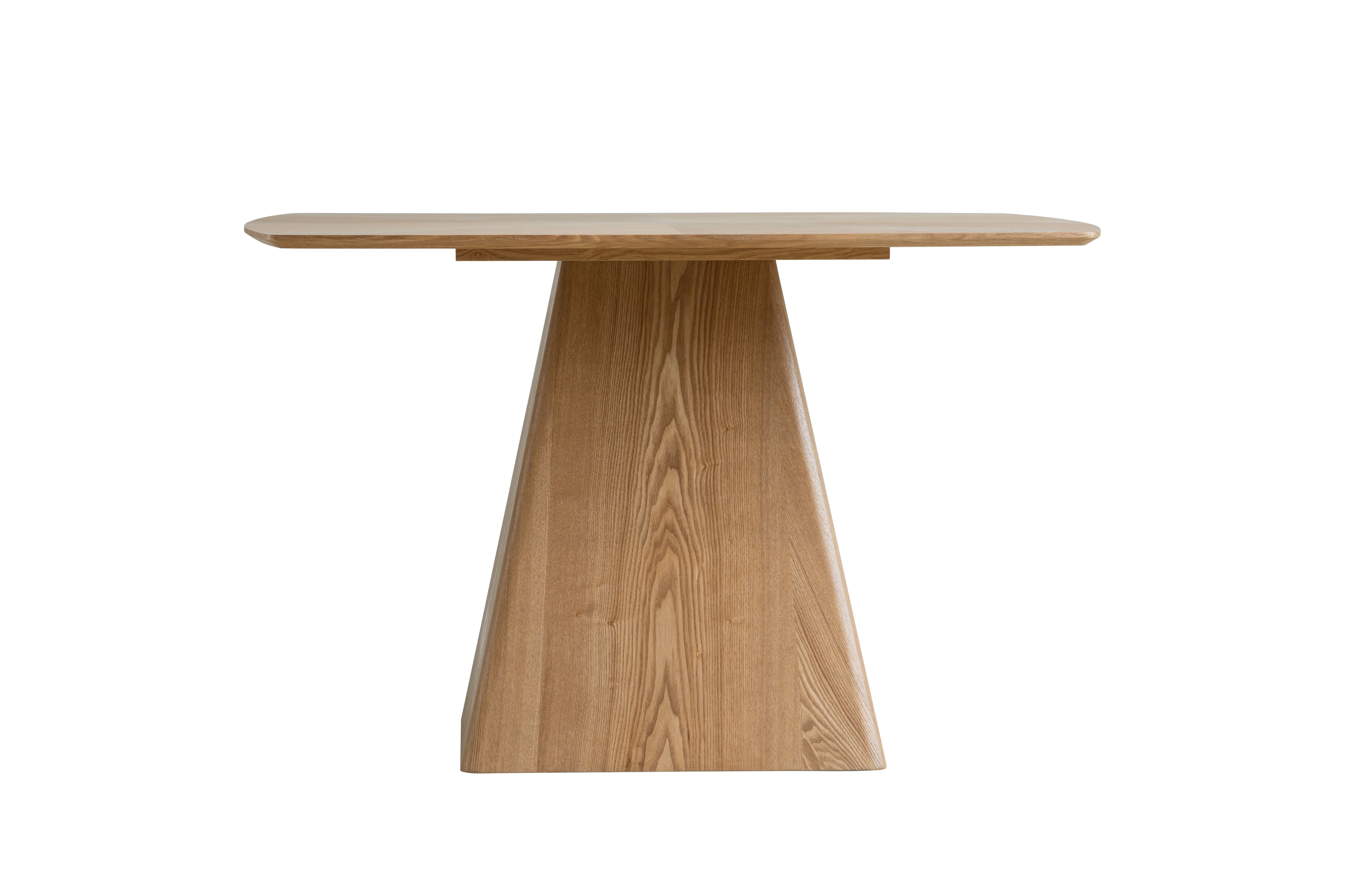 Zephry Collection Modern Dining Wooden Square Dining Table in Natural Wood