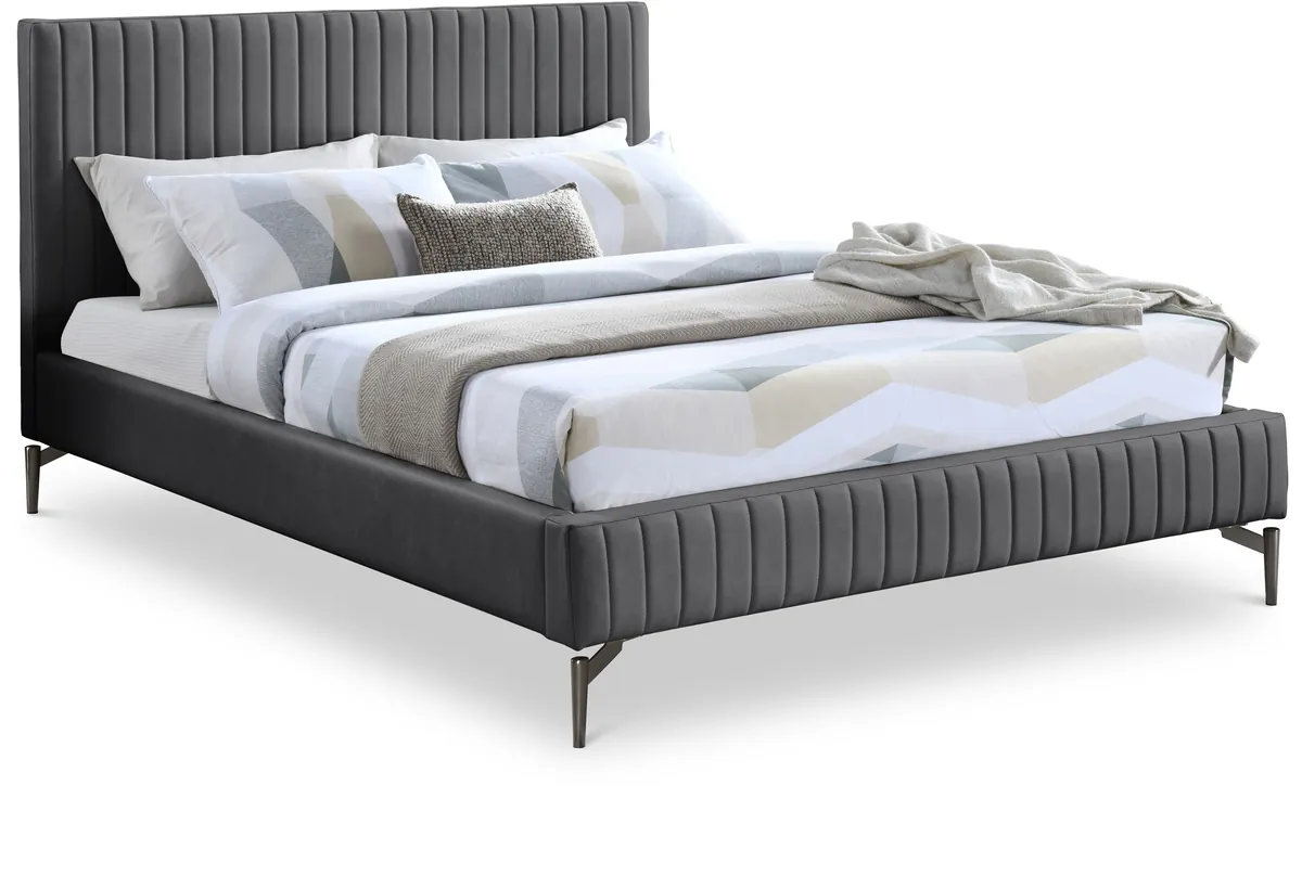 Gallo - Queen Bed - Dark Gray