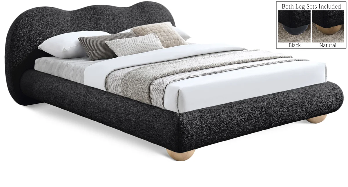 Hyde - King Bed - Black
