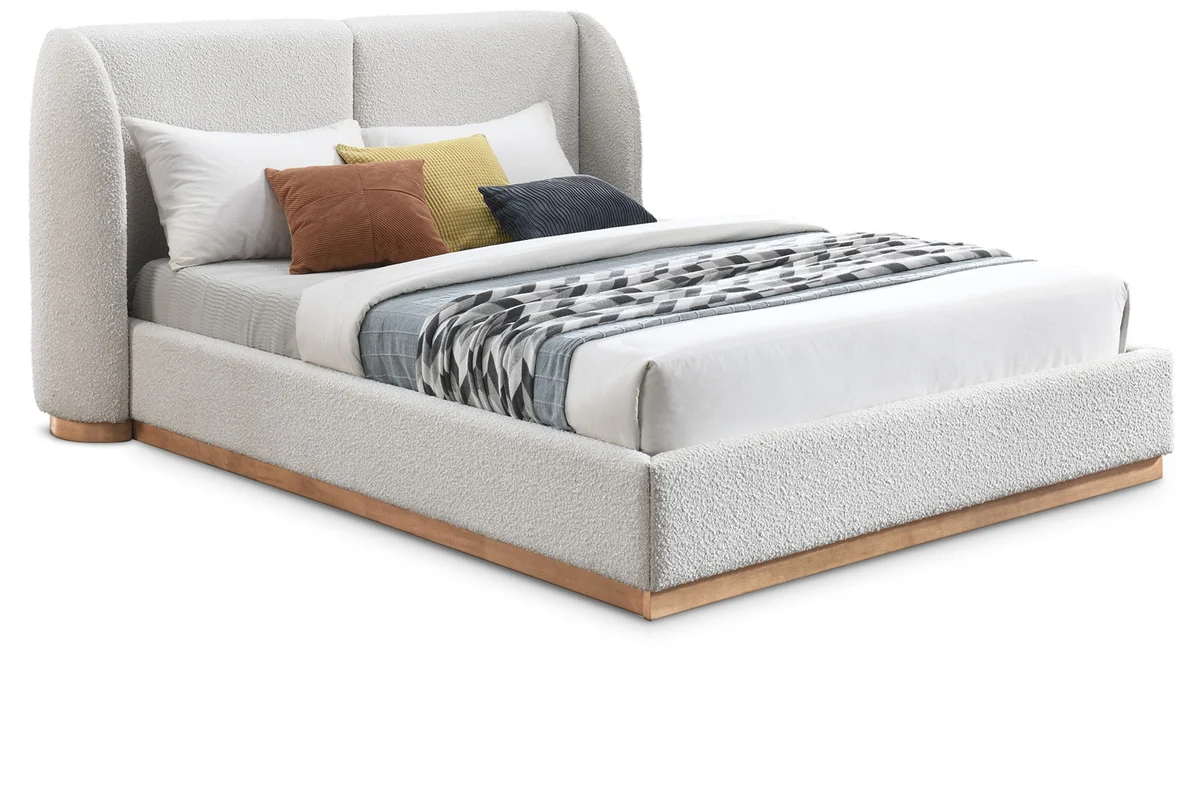 Jardin - Queen Bed - Cream