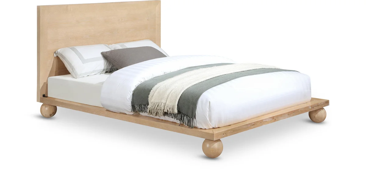 Kent - Queen Bed - Natural