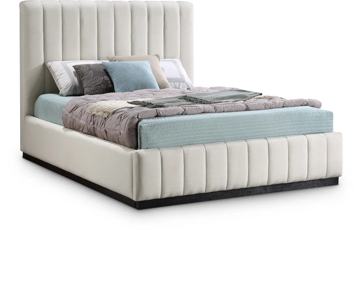 Lucia - Full Bed - Beige