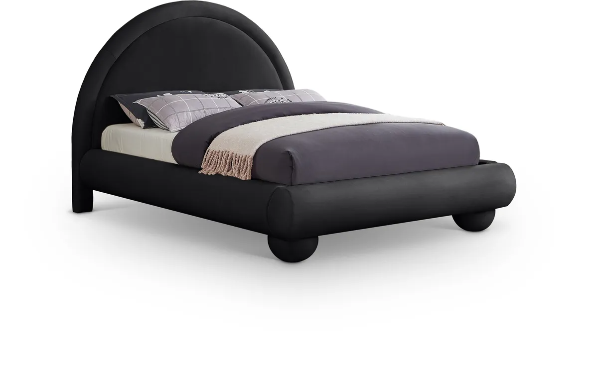 Madrid - King Bed - Black