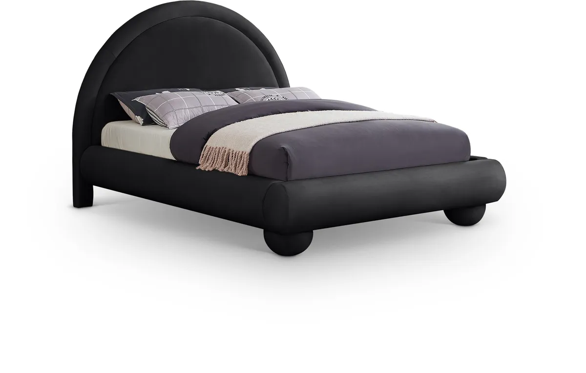 Madrid - Queen Bed - Black