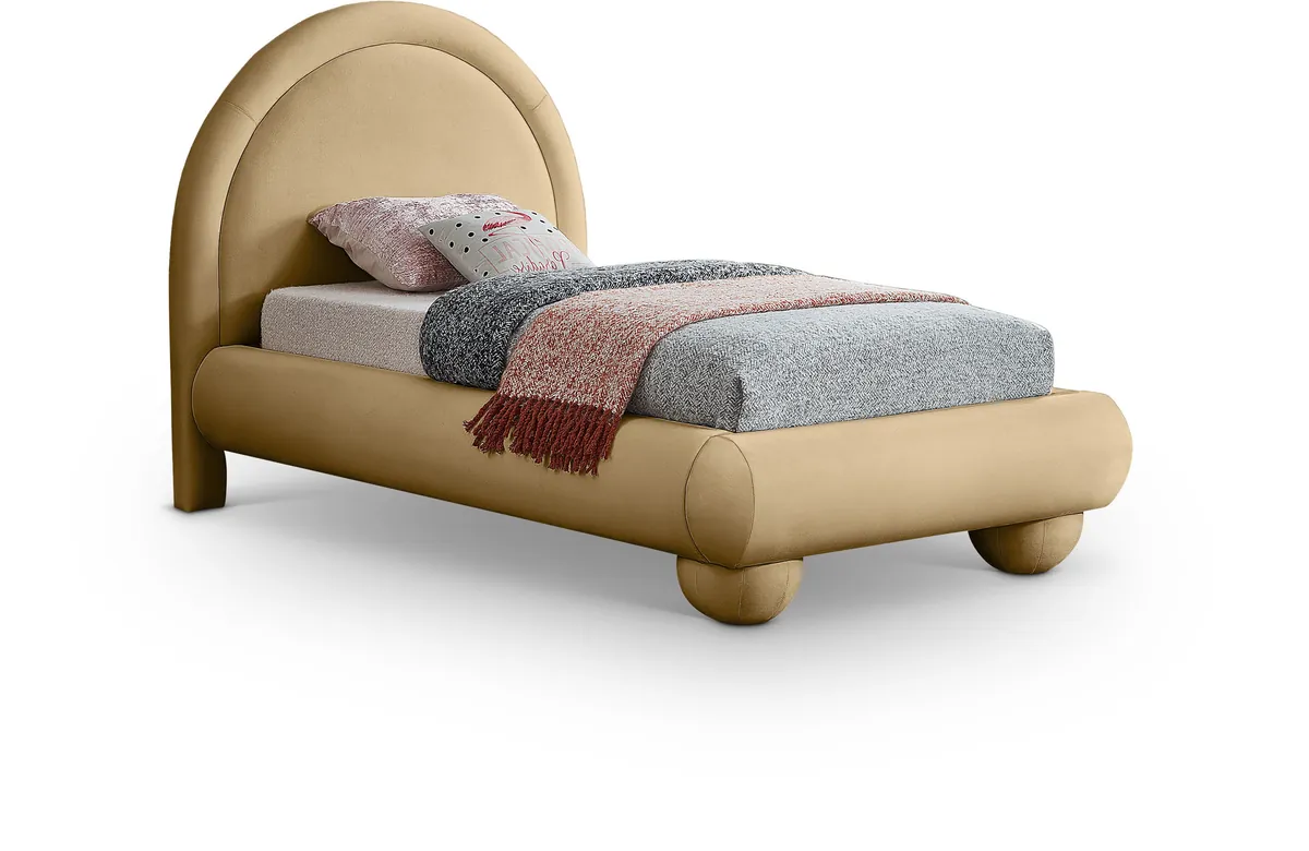 Madrid - Twin Bed - Camel