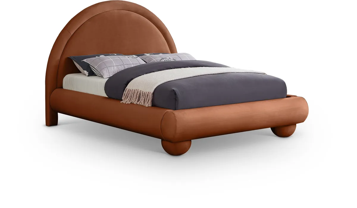 Madrid - Queen Bed - Cognac