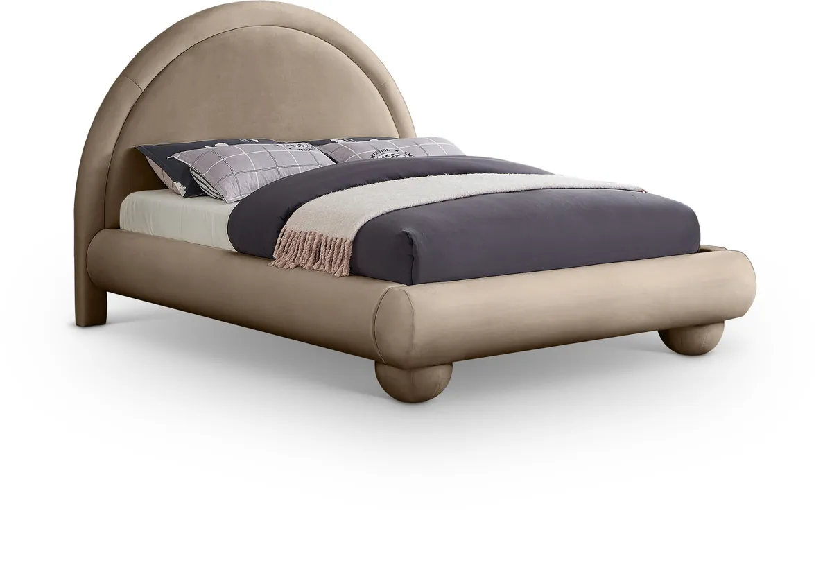 Madrid - King Bed - Taupe