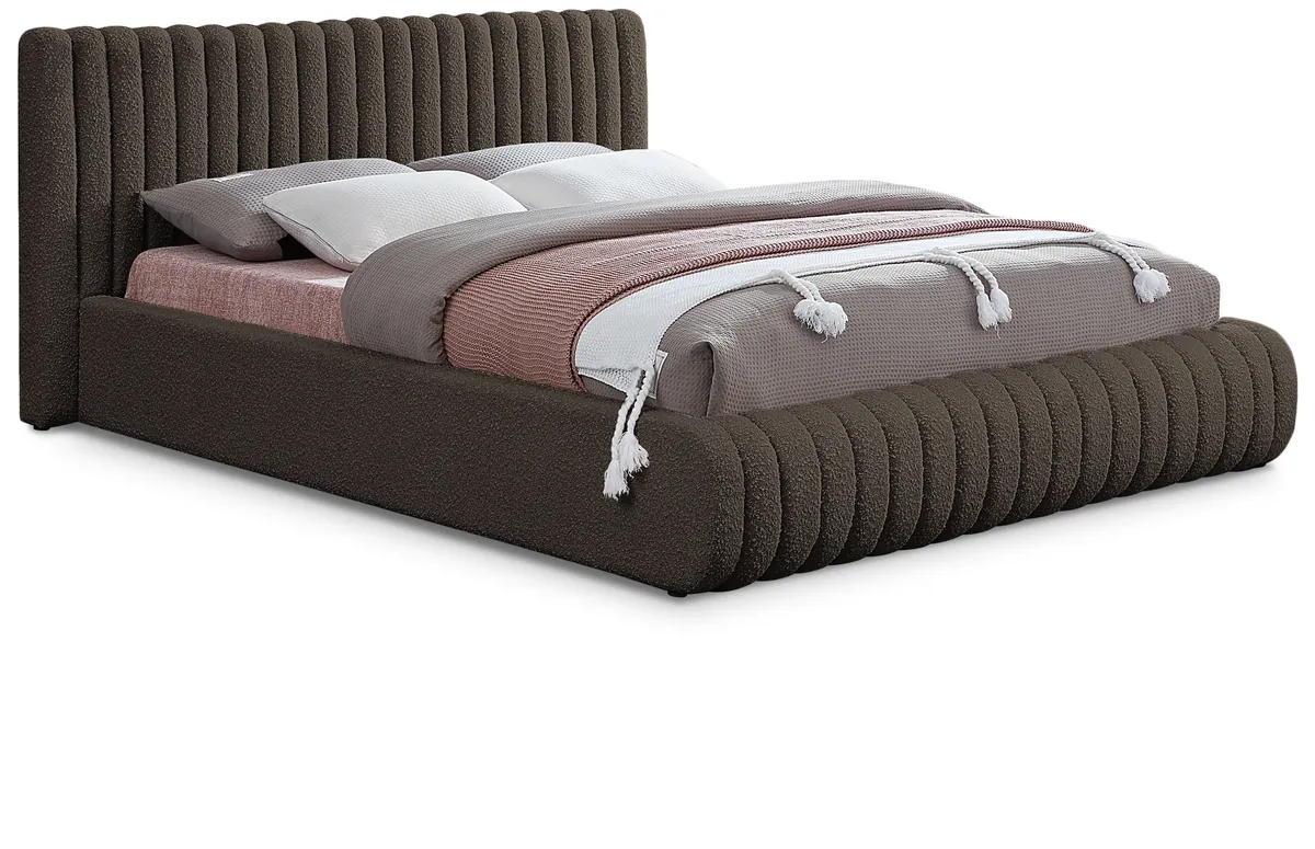 Nash - King Bed - Brown