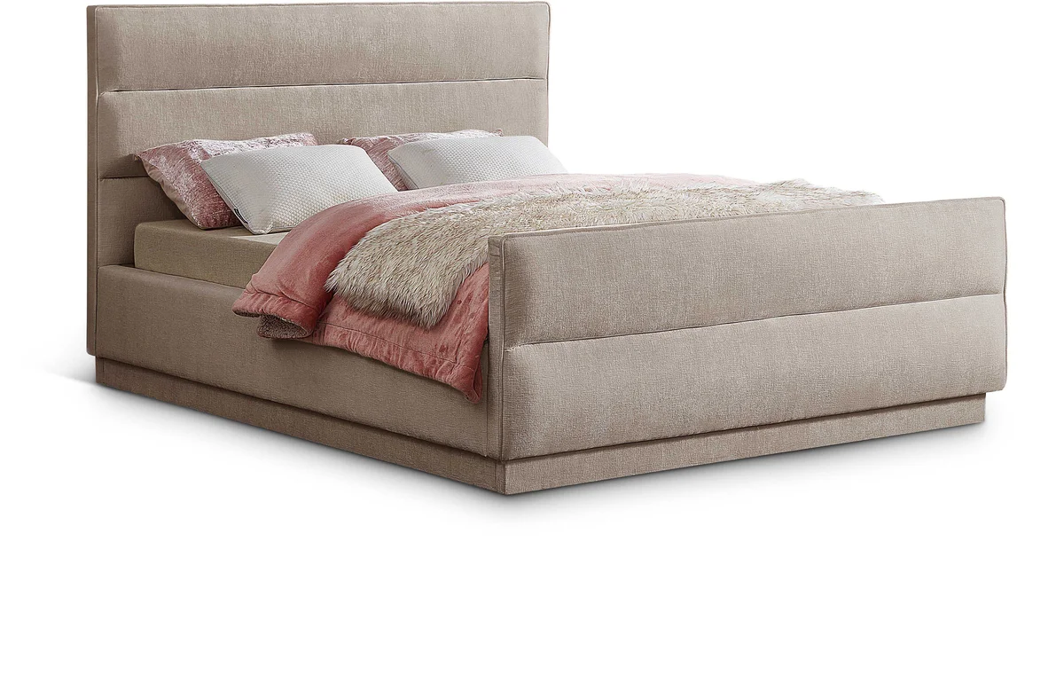 Paxton - Queen Bed - Beige