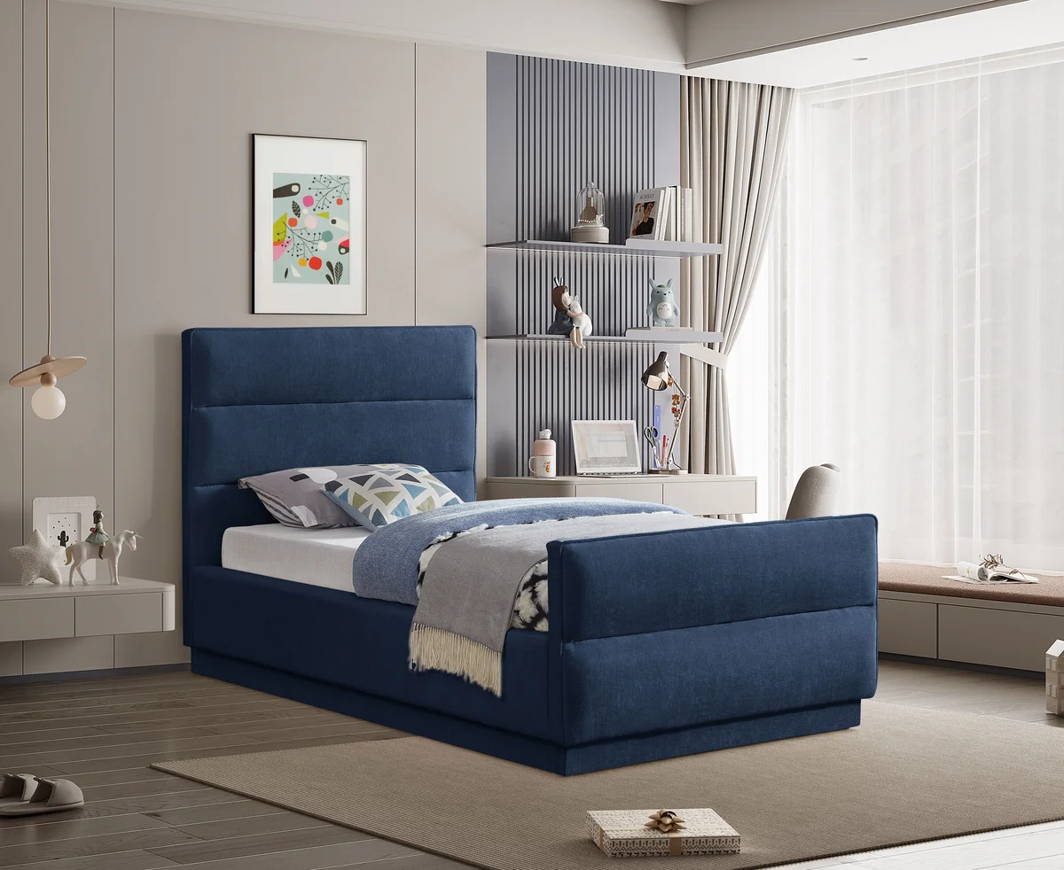 Paxton - Twin Bed - Navy