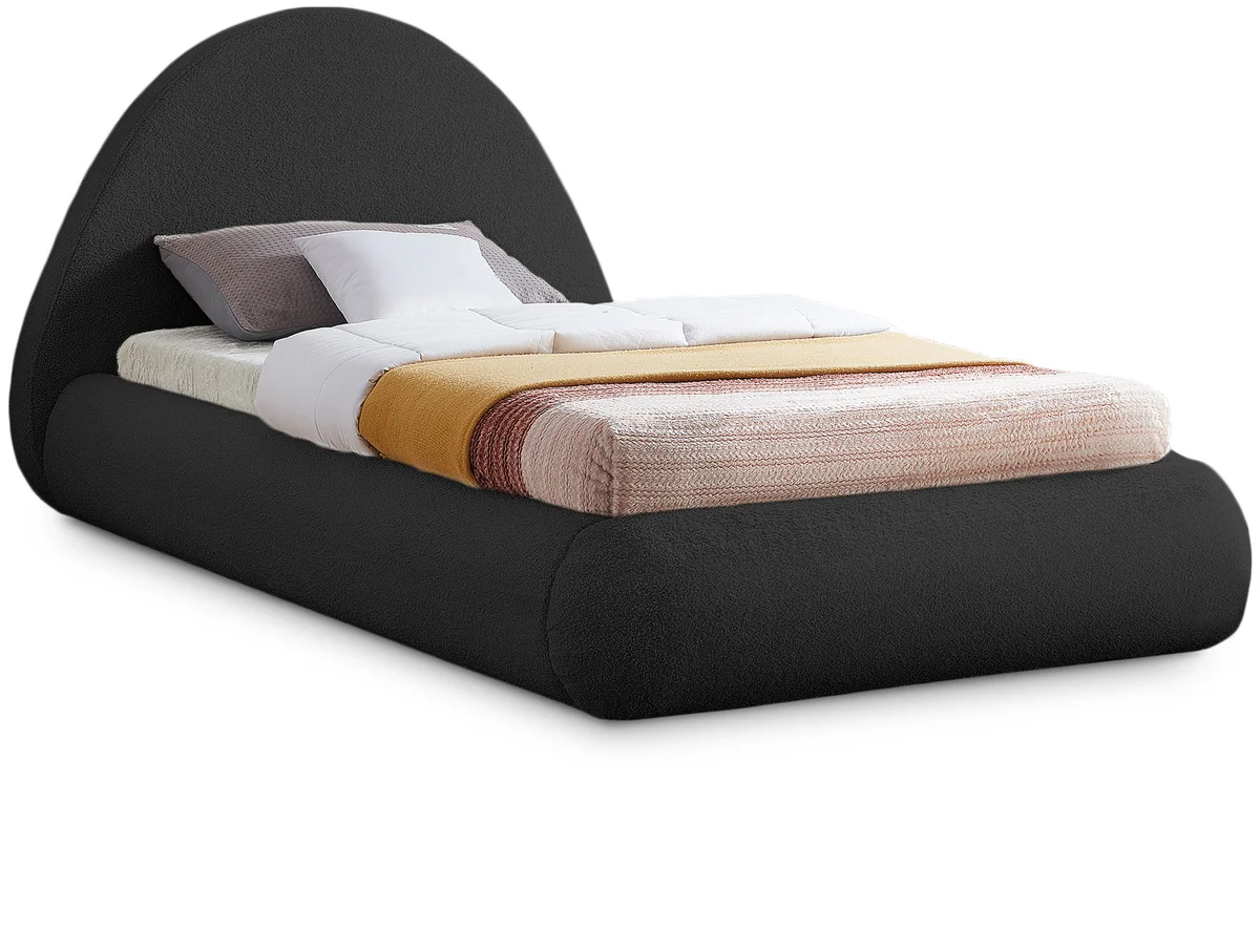 Rudy - Twin Bed - Black