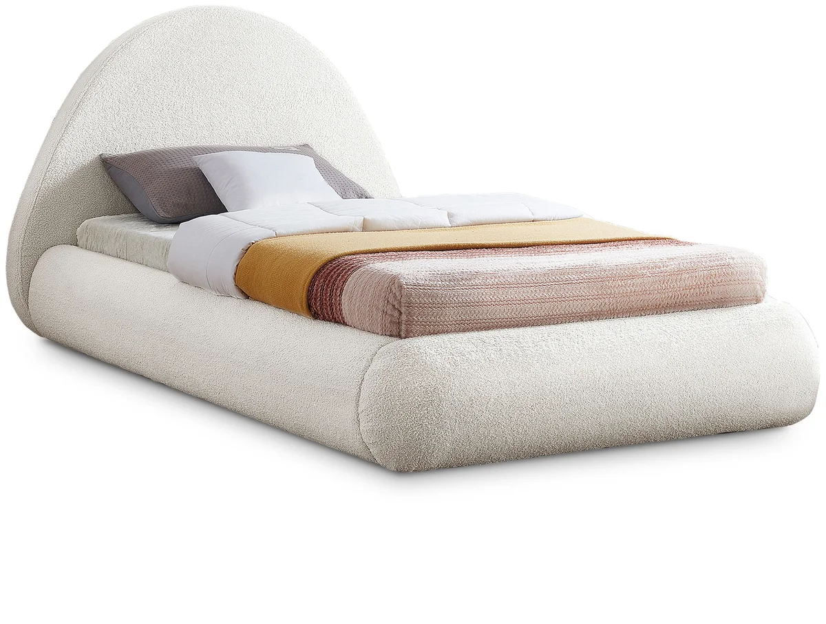 Rudy - Twin Bed - Cream