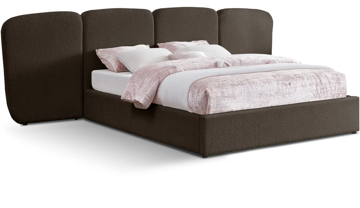 Shiloh - King Bed - Brown
