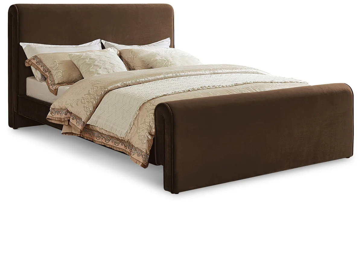 Sloan - Queen Bed - Brown
