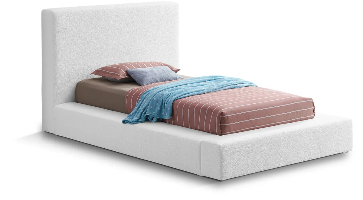 Terra - Twin Bed - White