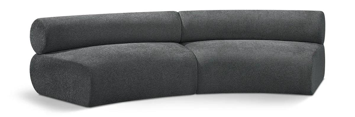 Bale - 2 Piece Modular Sofa - Gray