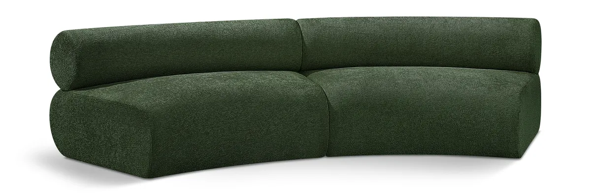Bale - 2 Piece Modular Sofa - Green