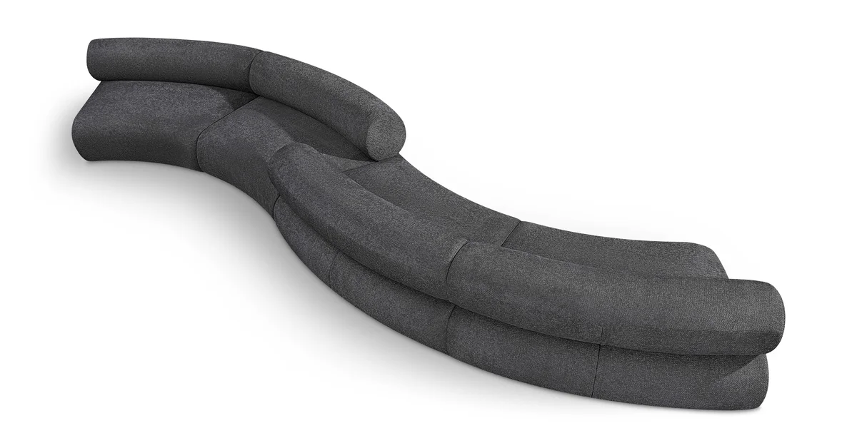 Bale - 4 Piece Modular Sofa - Gray