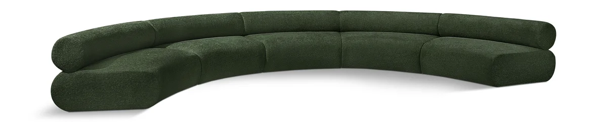 Bale - 5 Piece Modular Sofa - Green