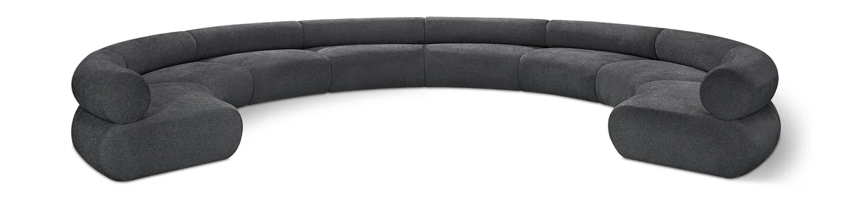 Bale - 8 Piece Modular Sofa - Gray