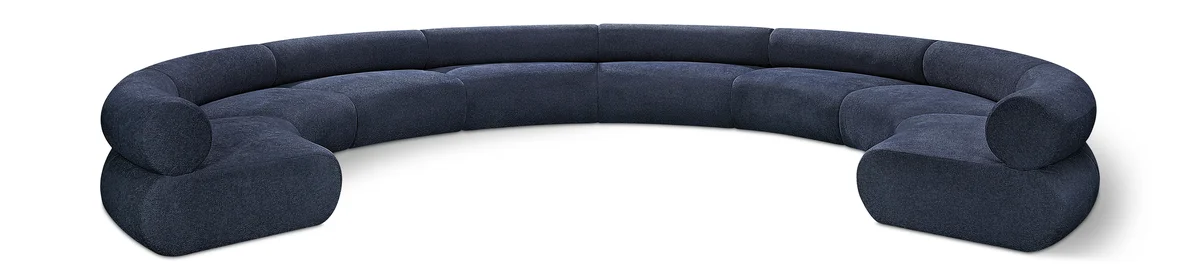 Bale - 8 Piece Modular Sofa - Navy