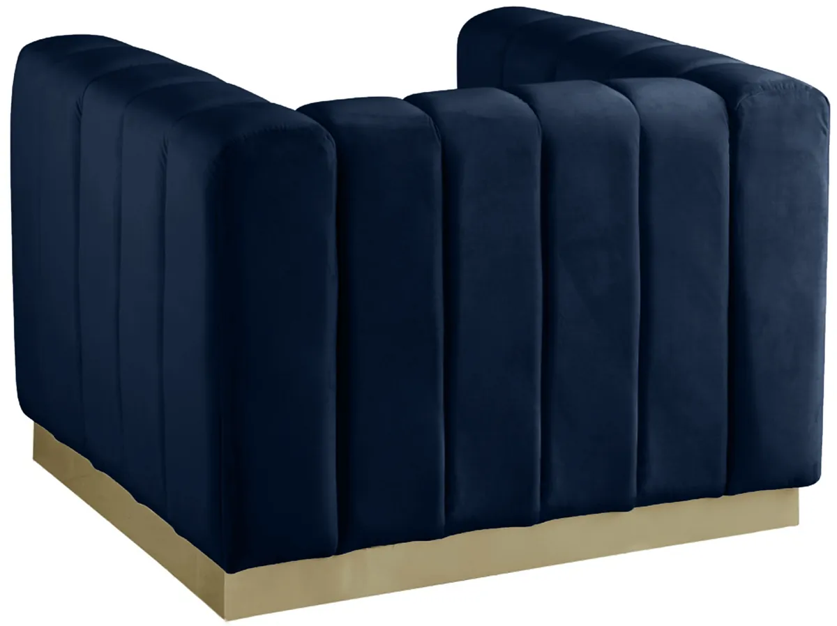 Marlon - Chair - Navy