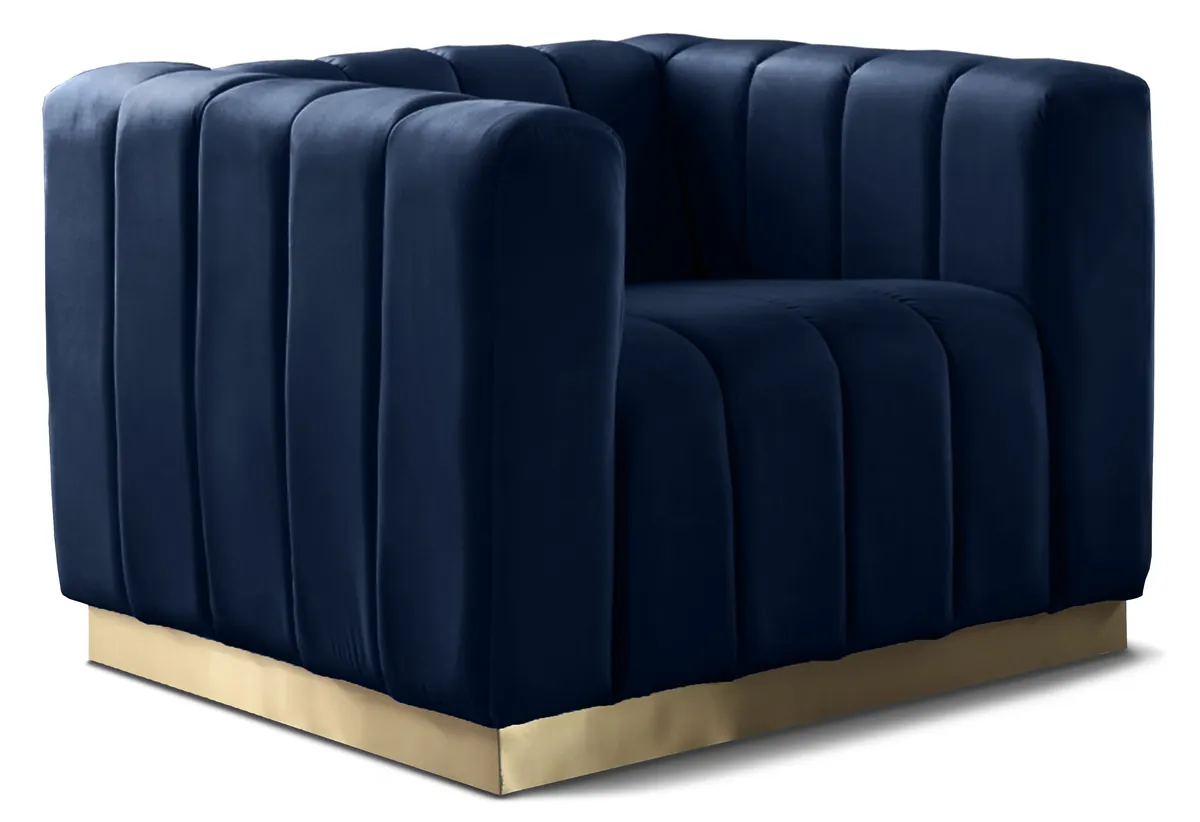 Marlon - Chair - Navy