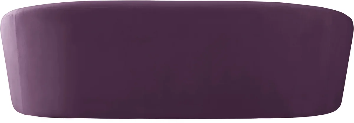 Riley - Velvet Sofa - Purple