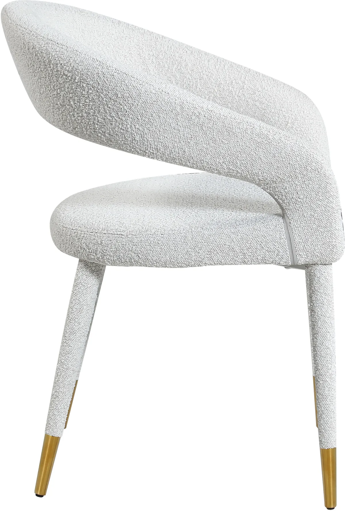 Destiny - Dining Chair - Cream - Fabric