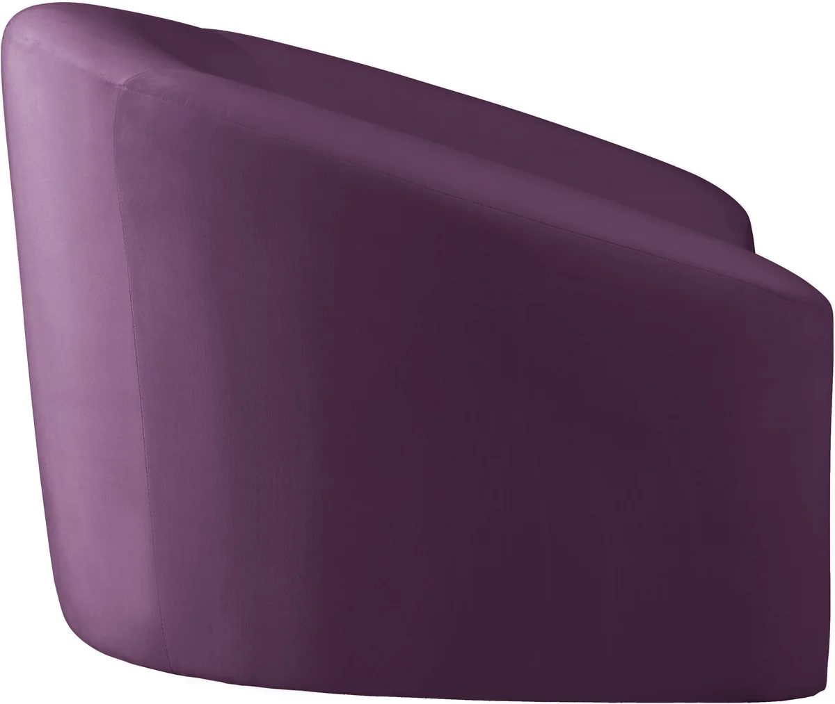 Riley - Velvet Chair - Purple