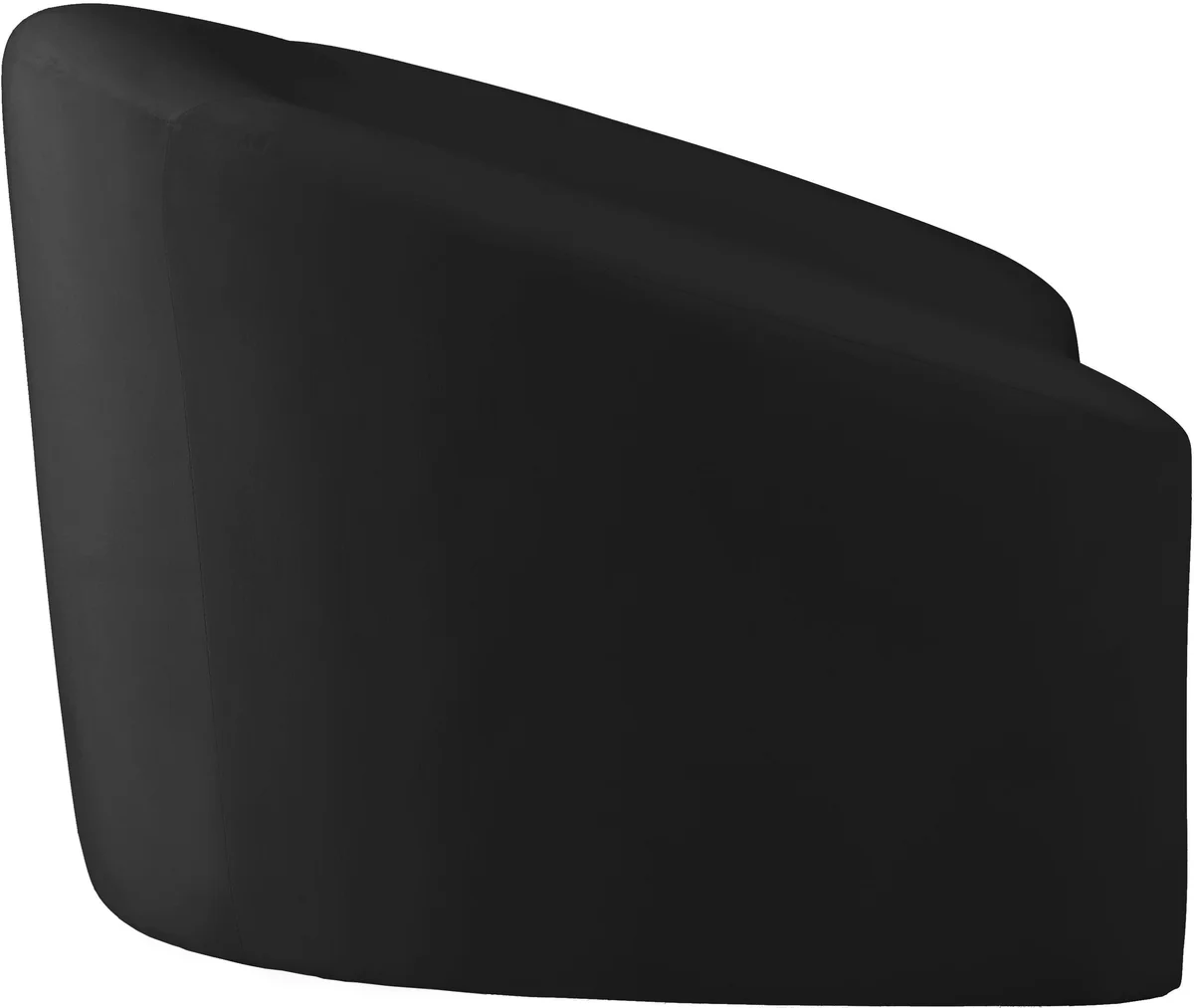 Riley - Velvet Chair - Black