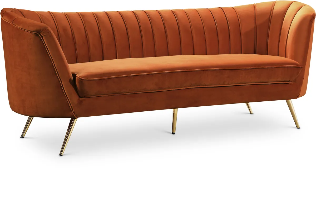 Margo - Sofa - Cognac