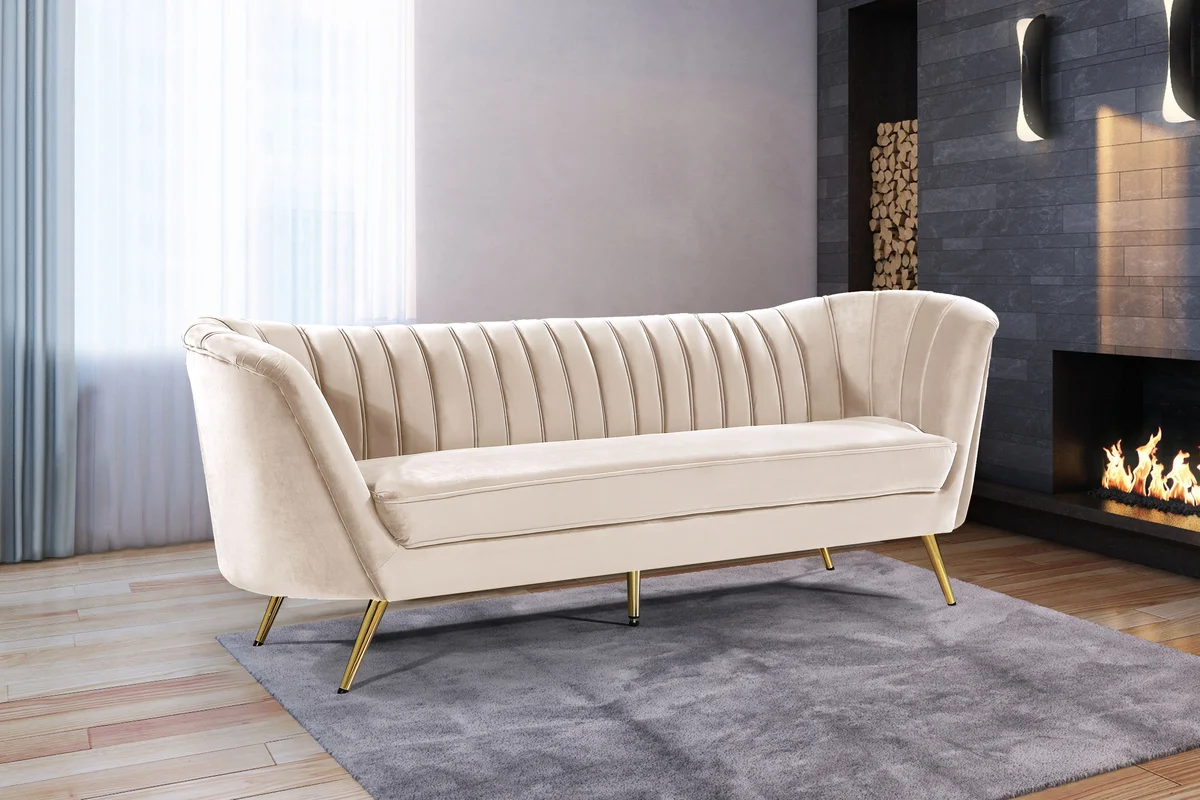 Margo - Sofa - Cream - View 2