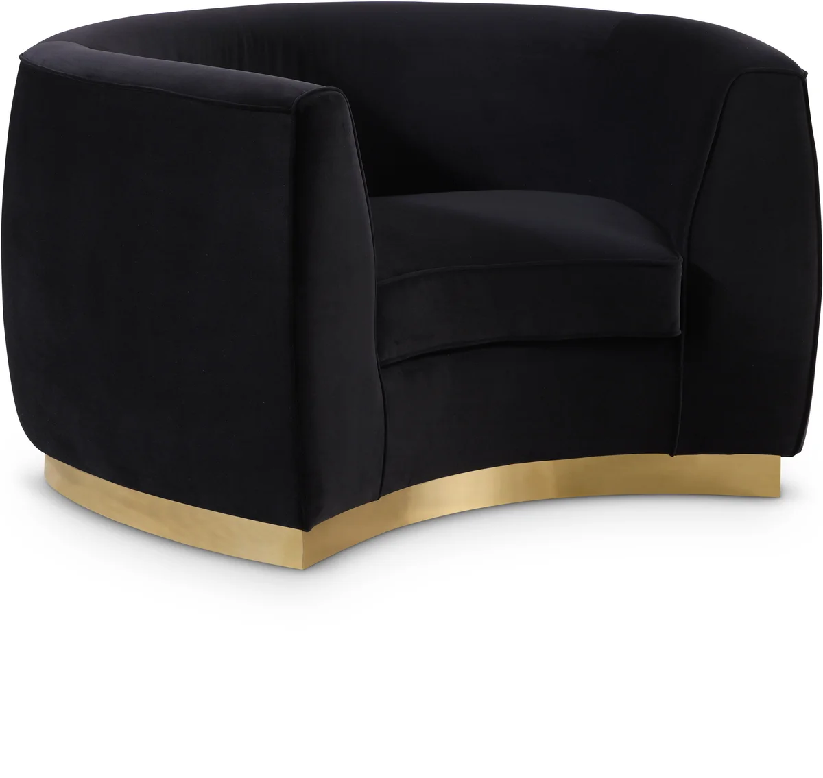 Julian - Chair - Black - Fabric