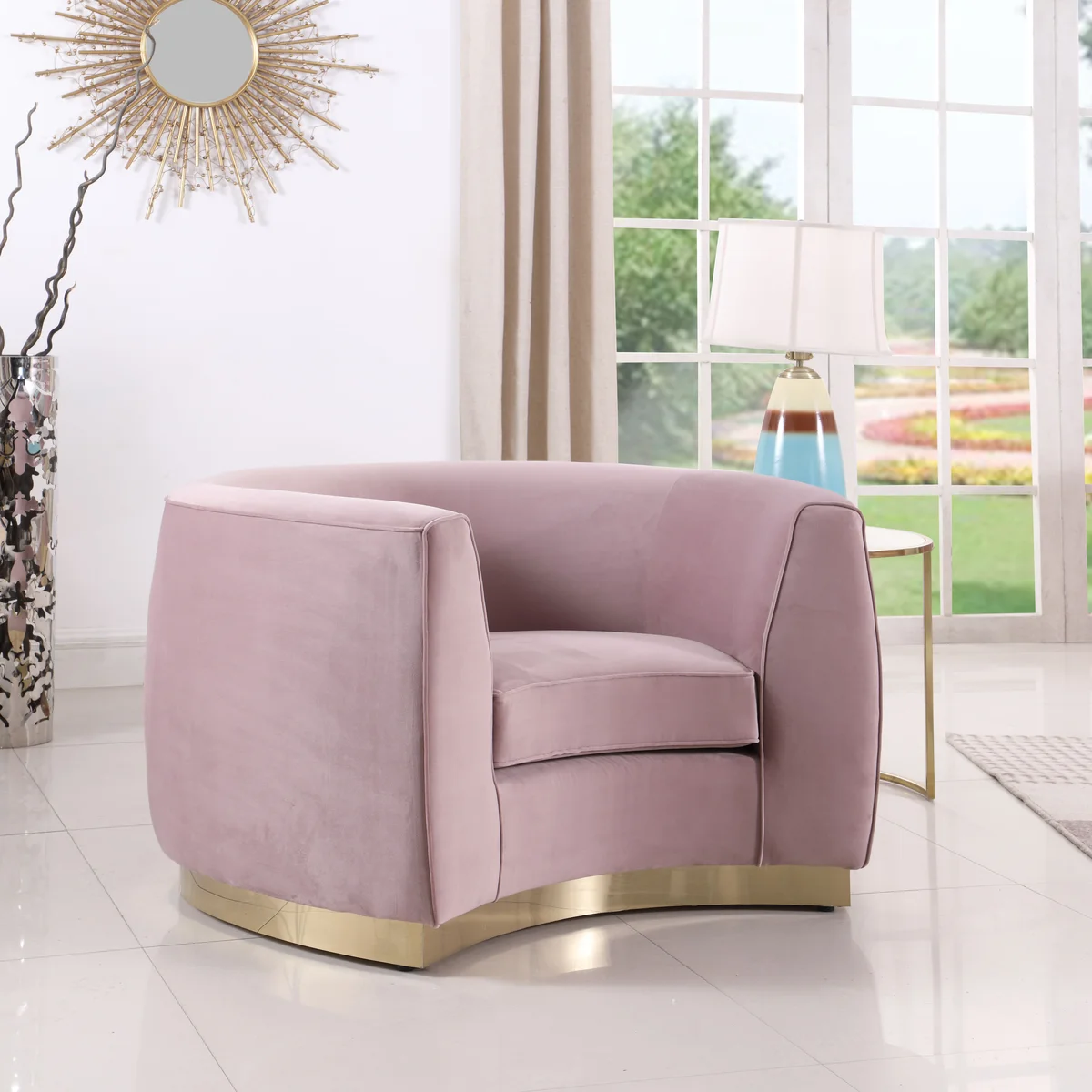 Julian - Chair - Pink - View 2