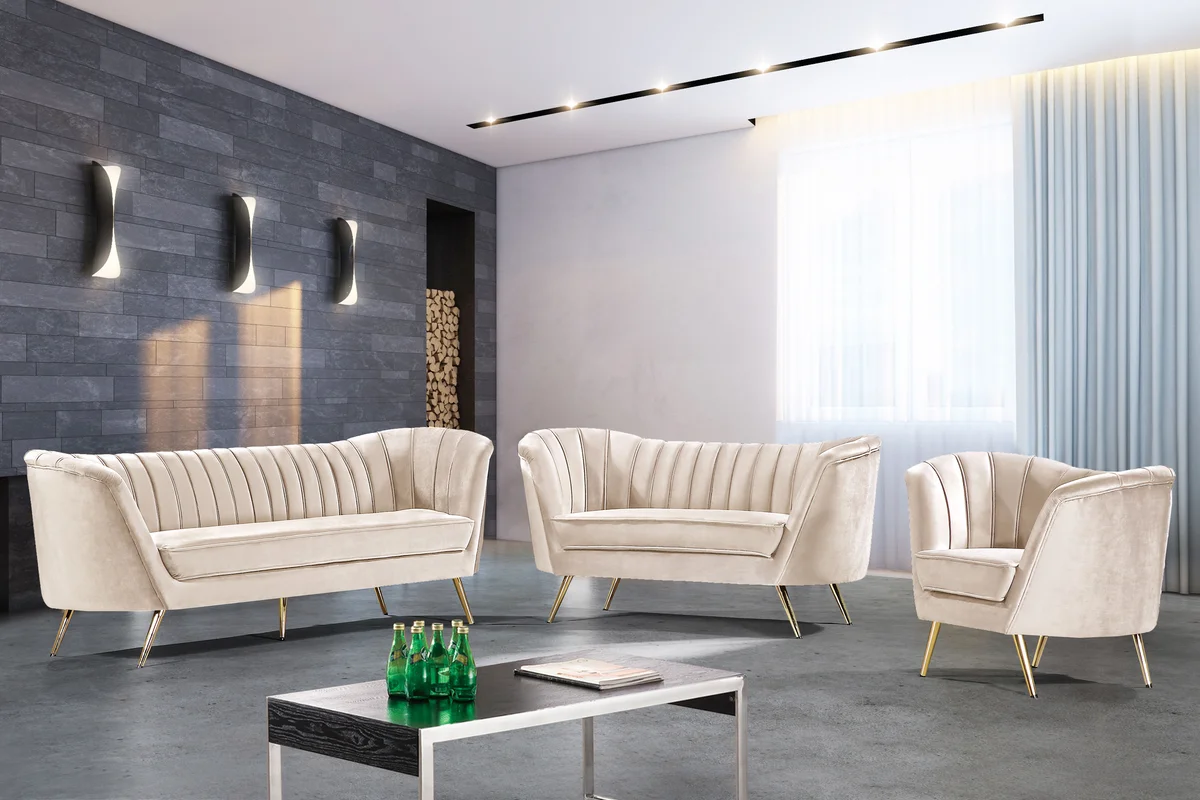 Margo - Loveseat - Cream