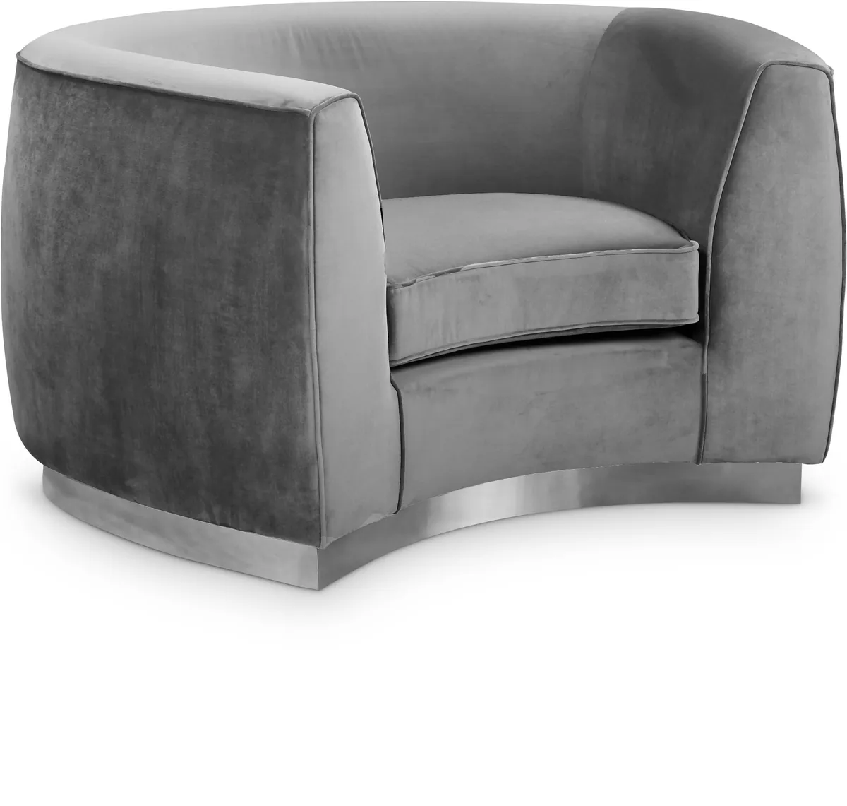 Julian - Chair - Gray - Fabric