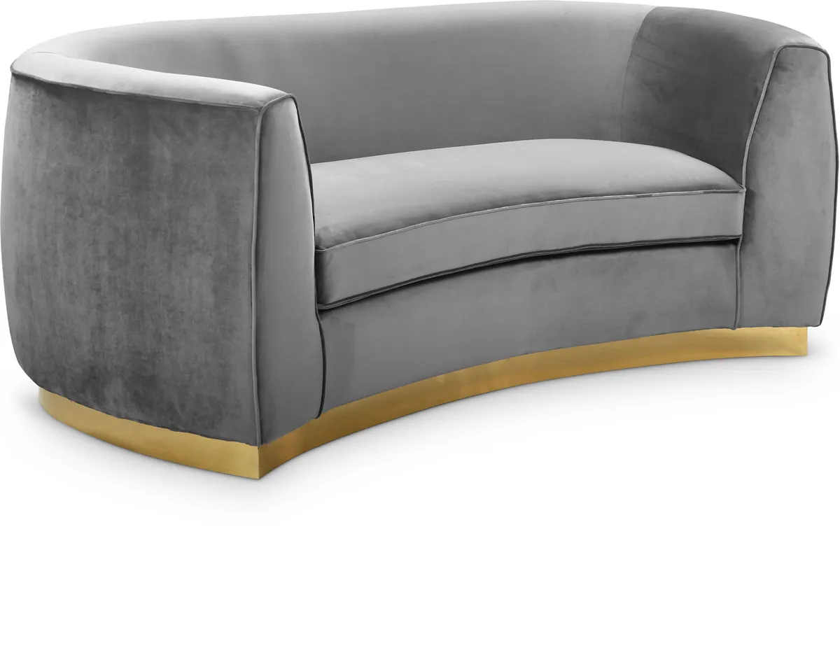Julian - Loveseat - Gray