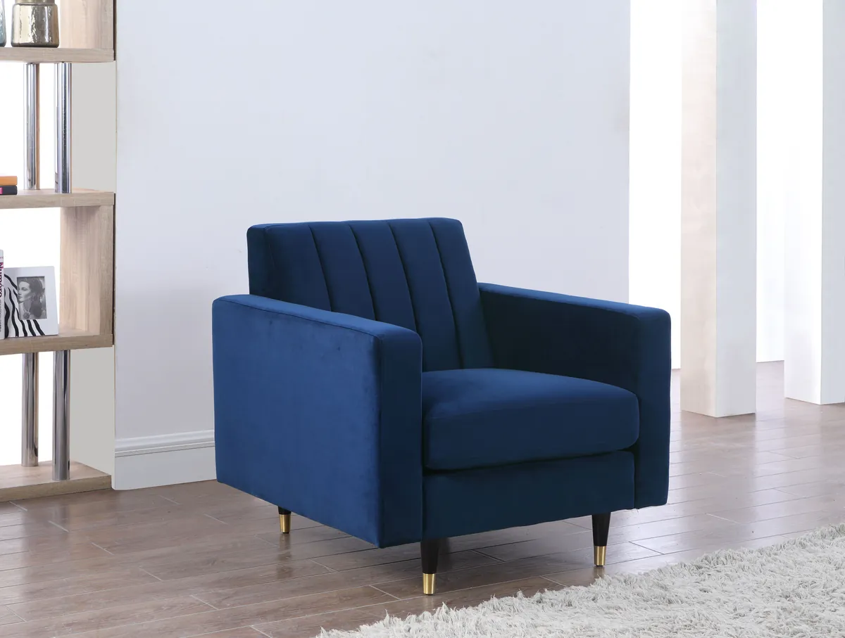 Lola - Chair - Navy - View 2