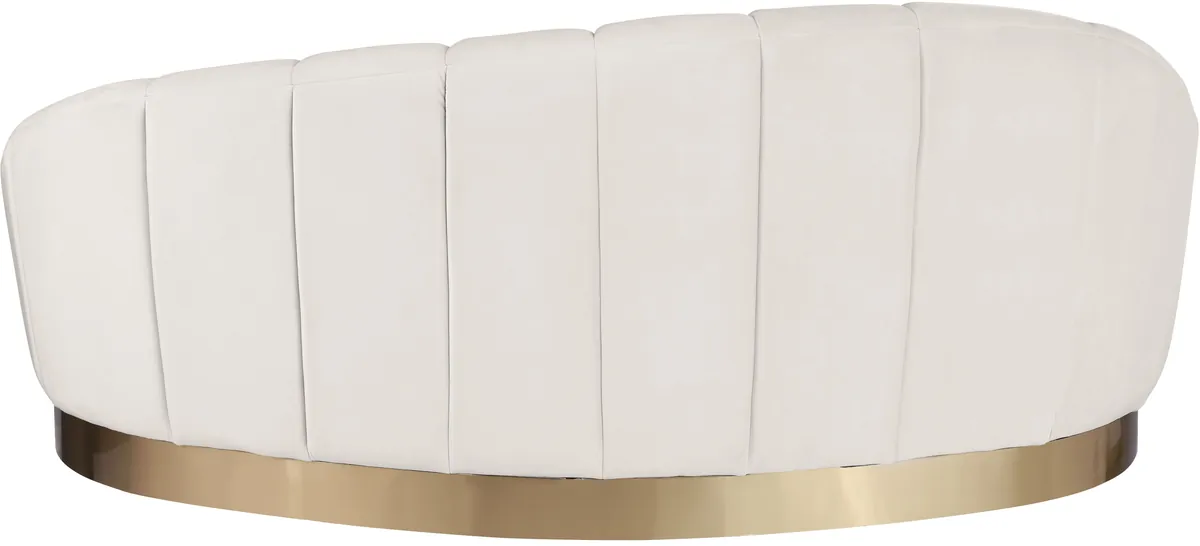 Shelly - Chaise - Cream