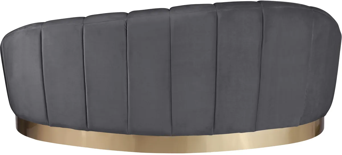 Shelly - Chaise - Gray