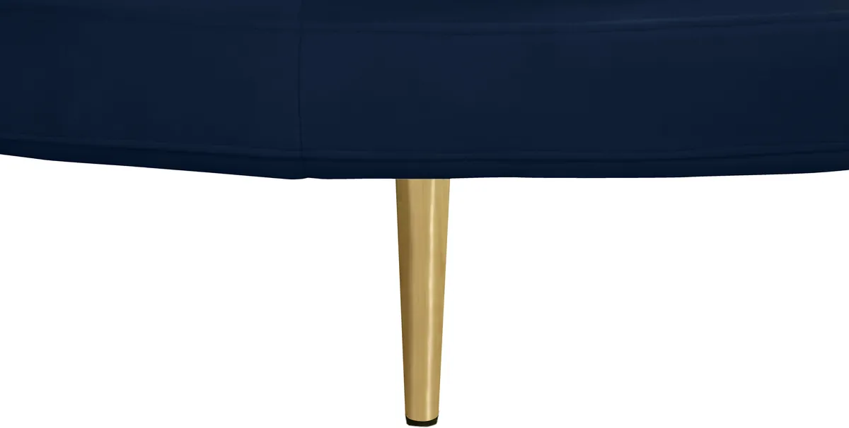 Circlet - Round Sofa Settee - Navy