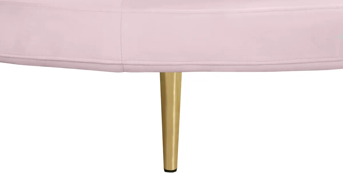 Circlet - Round Sofa Settee - PInk