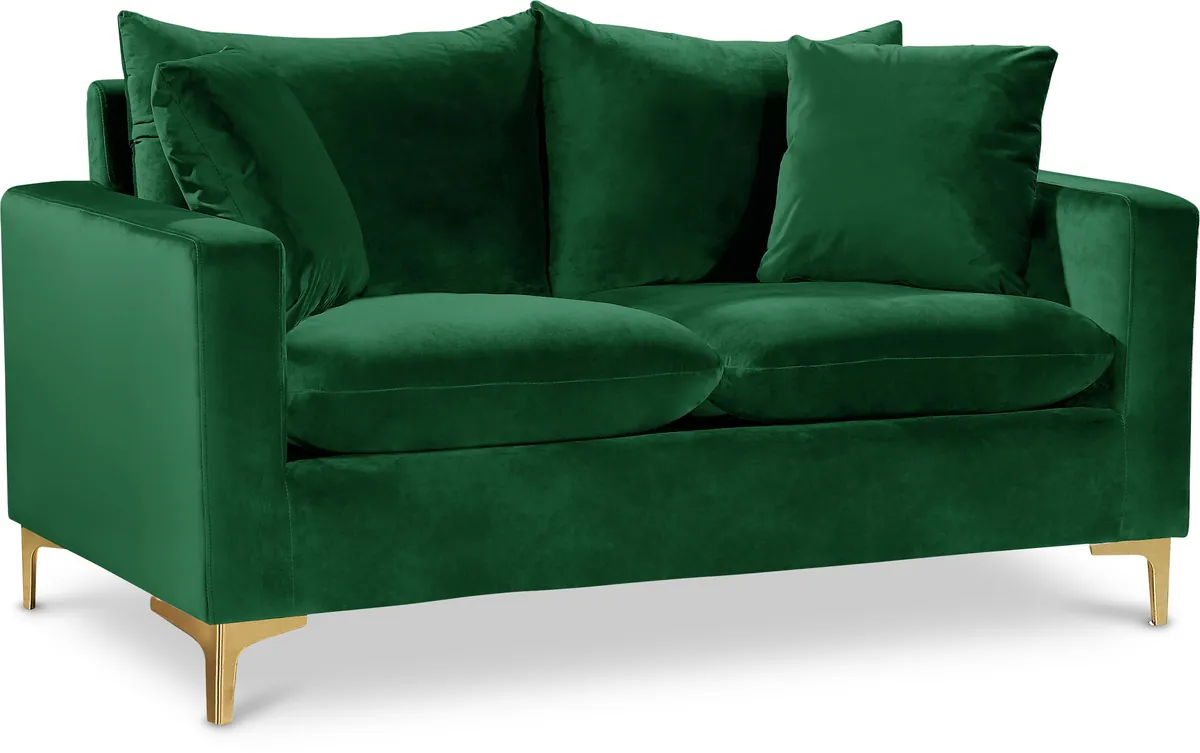 Naomi - Loveseat - Green