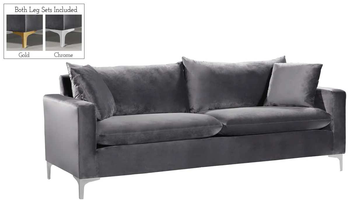 Naomi - Sofa - Gray - View 2