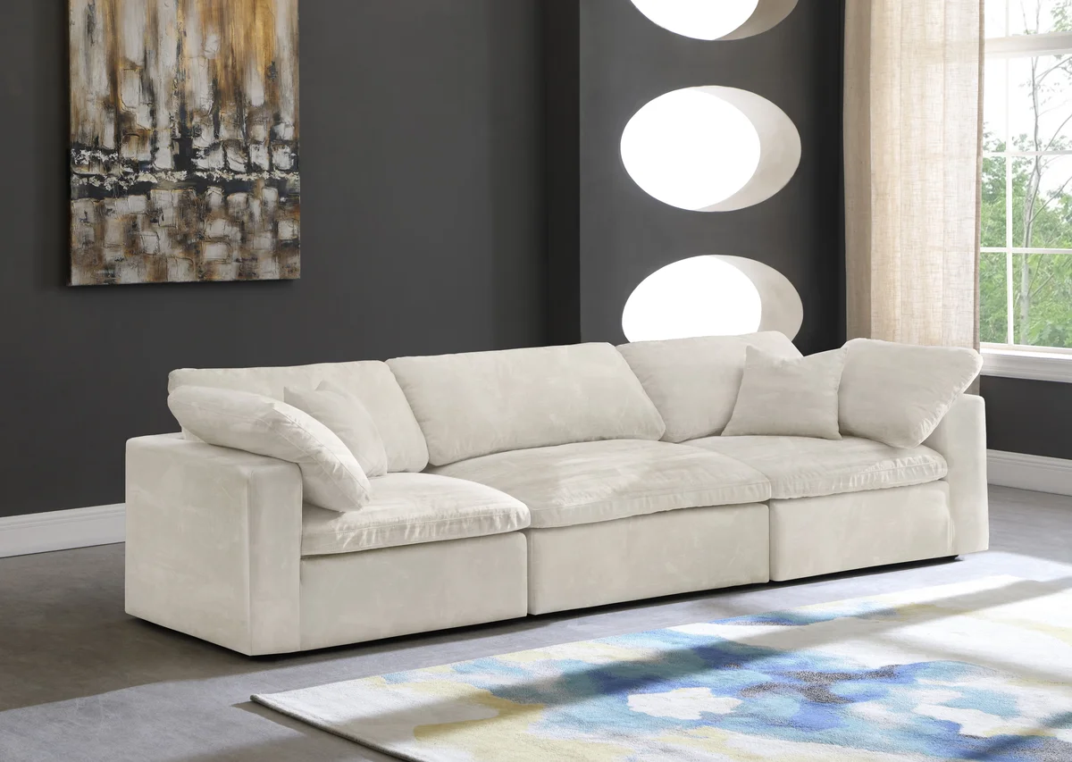 Cozy - 3 Seat Modular Sofa - Beige - View 2