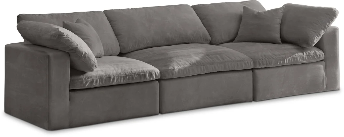 Cozy - 3 Seat Modular Sofa - Gray