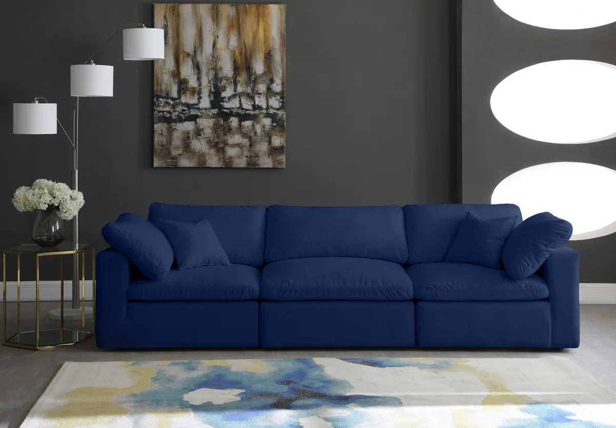 Cozy - 3 Seat Modular Sofa - Navy