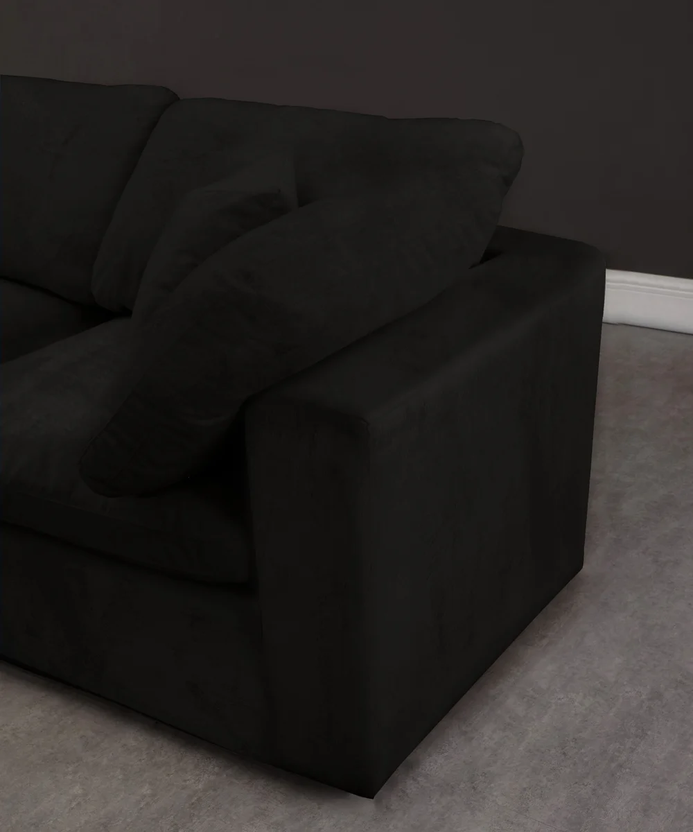 Cozy - 3 Seat Modular Sofa - Black